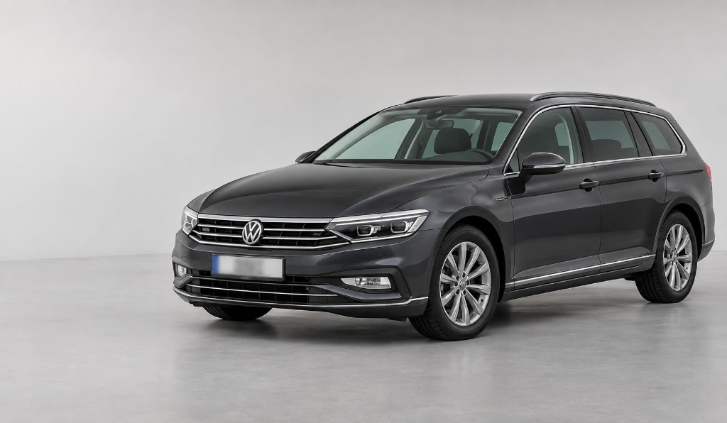 Volkswagen Passat Break vue extérieure en studio